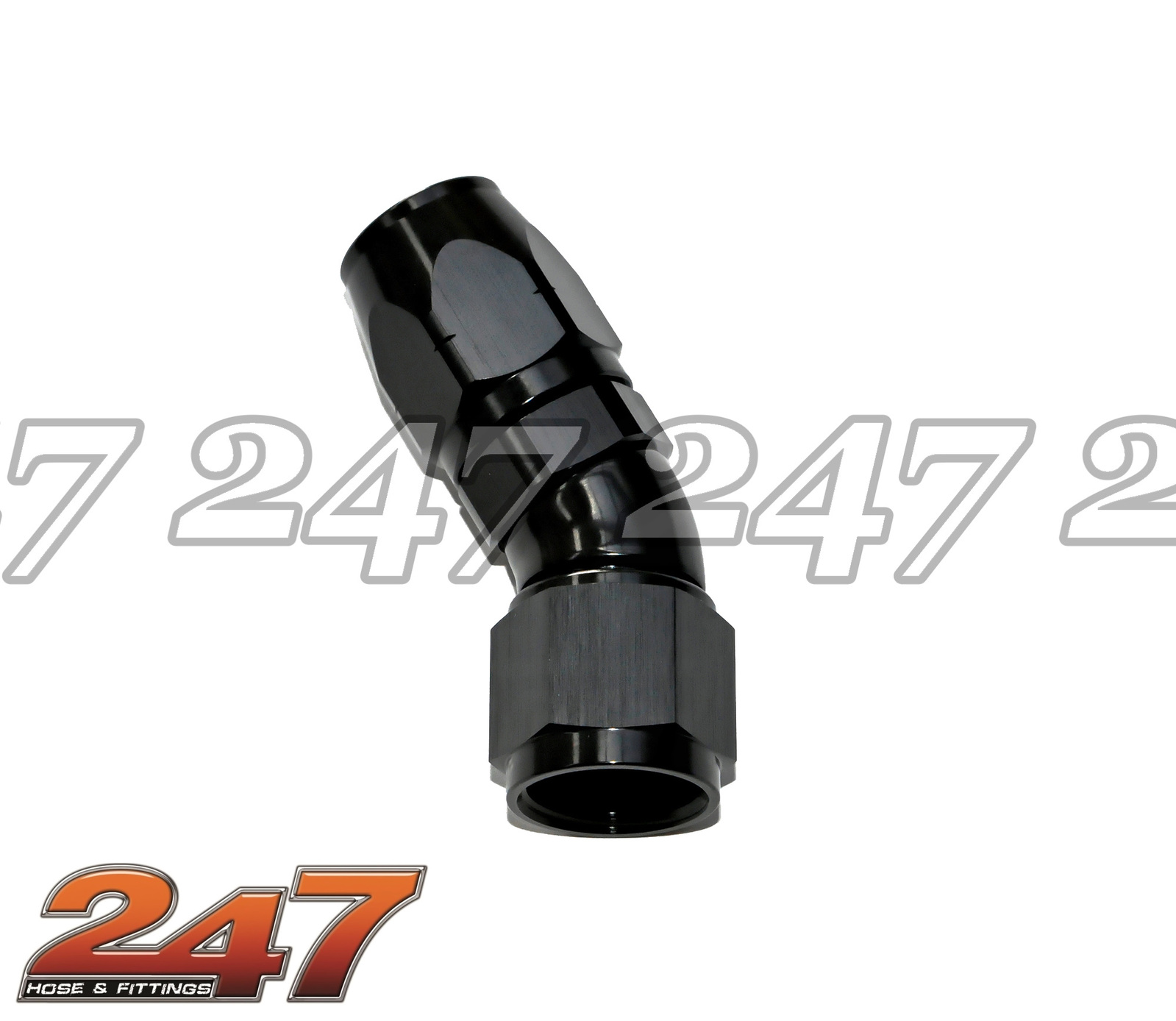 Flow Swivel Hose End Fitting AN8 30 degree BOOSTEC One-Piece Full 