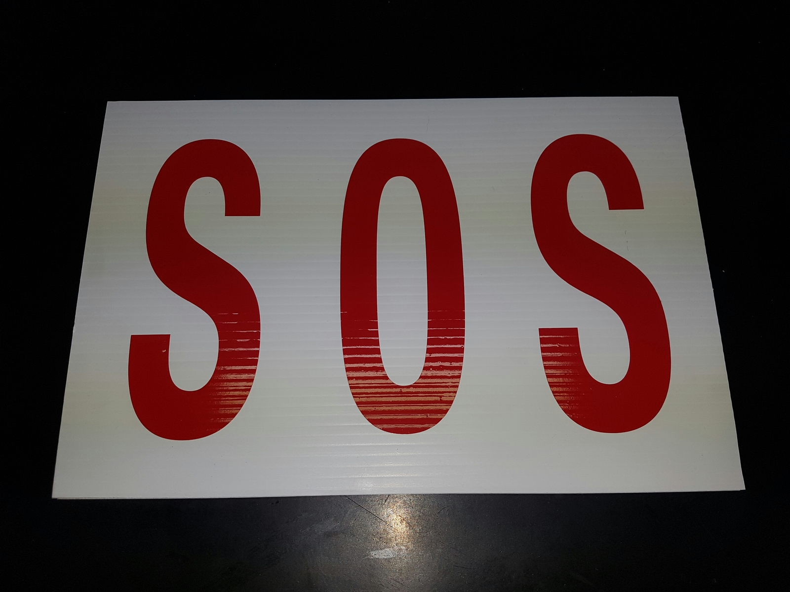 SOS OK Sign