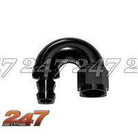 180° PUSH LOCK HOSE END