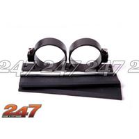 DUAL PUMP BRACKET 60MM BLACK