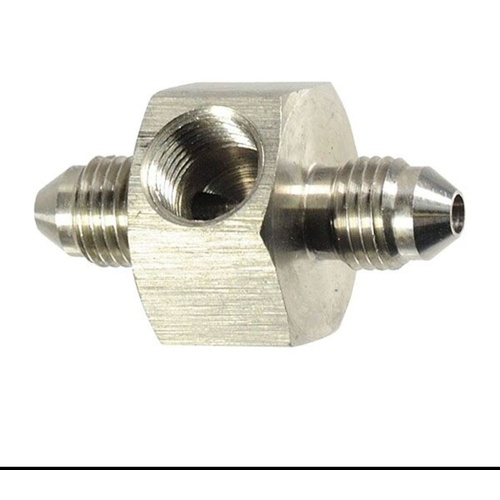S/S UNION WITH 1/8 PORT
