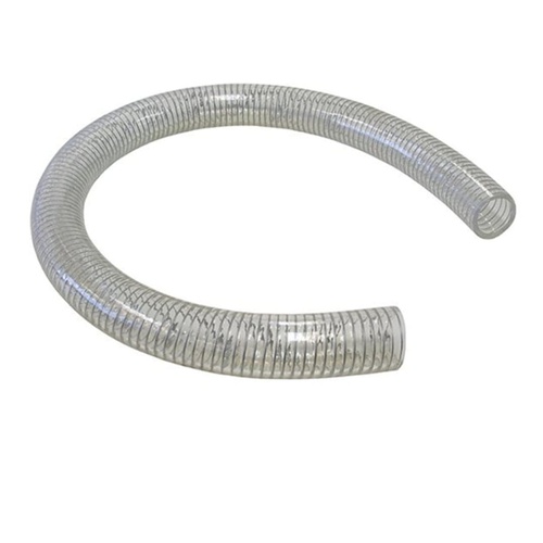 REINFORCED CLEAR BREATHER HOSE [size: 19mm (3/4") ID]