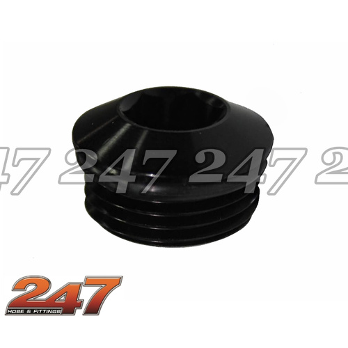 ORB PORT PLUG [Colour: BLACK] [size: -6AN]