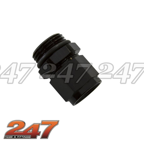 ORB TO FEMALE SWIVEL [Color: BLACK] [size: -10ORB -10 SWIVEL NUT]