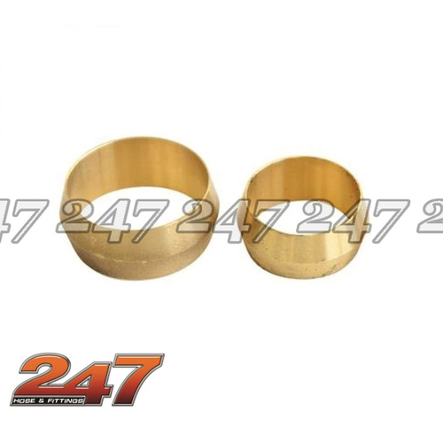 REPLACEMENT HARDLINE OLIVES  [size: -3][S/S 200 Series BRASS]
