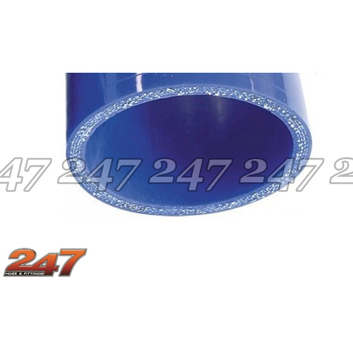 STRAIGHT SILICONE HOSE (1M) [Colour: Blue] [size: 1.50" (38MM)]