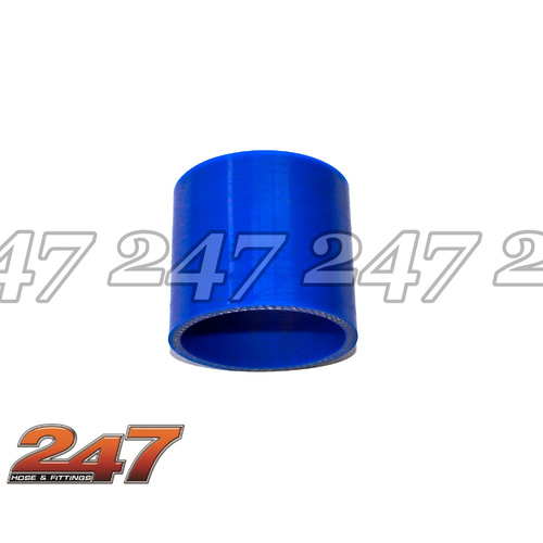 Straight Silicone Hose Joiner  [Colour: Blue] [Size: 1-1/2in (38mm) I.D]