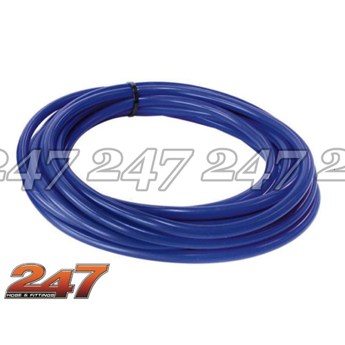 SILICONE VACUUM HOSE [Color: BLUE] [size: 1/4IN (6MM) I.D]